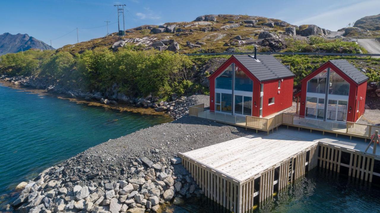 Seafront New Cabin In Lofoten Ballstad Dış mekan fotoğraf